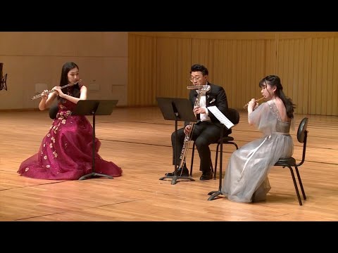 Haydn：“London Trio” for two Flutes and Bass Flute ，1st Mvt（海顿：“伦敦”三重奏，第一乐章）