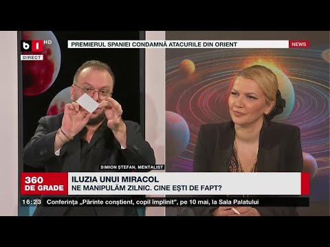 360 DE GRADE CU A.BĂDIC. ILUZIA UNUI MIRACOLHOROSCOP SĂPT. 1-7 MAR. 2026. Invitat:Simion Ștefan.P2/3