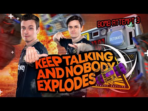 CSGO PROS WITH THE LAST SECOND DEFUSE 😱 | Part 3 | Ninjas in Pyjamas - ROG Sessions