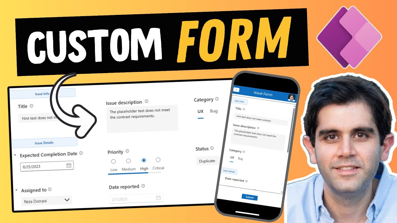 Customize Power Apps Forms using Modern Controls