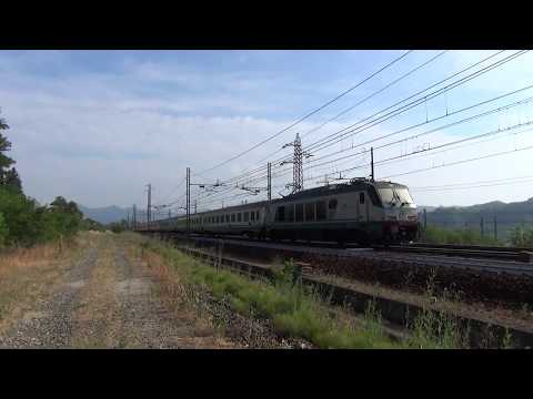 IL SALUTO DELLA 402A CON IC IN TRANSITO A ARQUATA SCRIVIA (AL) 15 - 7 - 2017
