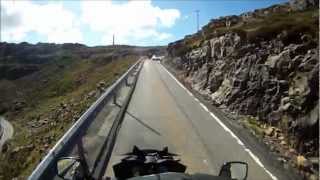 preview picture of video 'Suzuki VStrom DL650, Applecross Pass, SCOTLAND - The Pass of the Cattle  Biker's View'