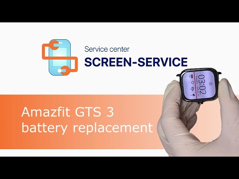Amazfit GTS 3 battery replacement