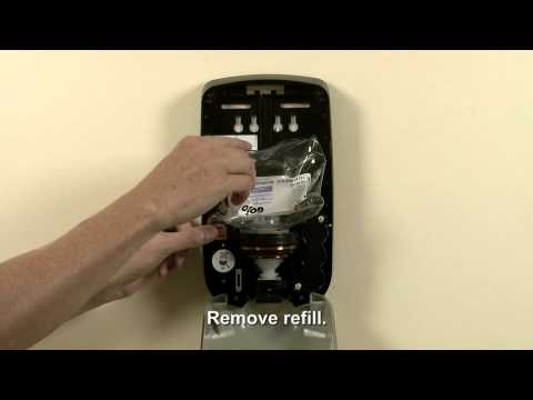 GOJO® TFX™ Dispenser Refill Loading