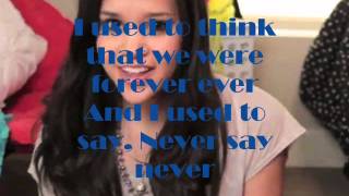 &quot;We Are Never Ever Getting Back Together&quot; Megan Nicole Lyrics -Taylor Swift