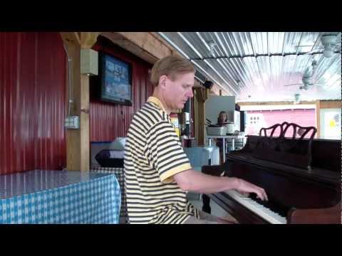 Frederick Hodges 4.|MAPLE LEAF RAG|Central PA Ragtime Festival|July 21 2012|Street Piano