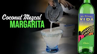 Coconut Mezcal Margarita for 4th of July