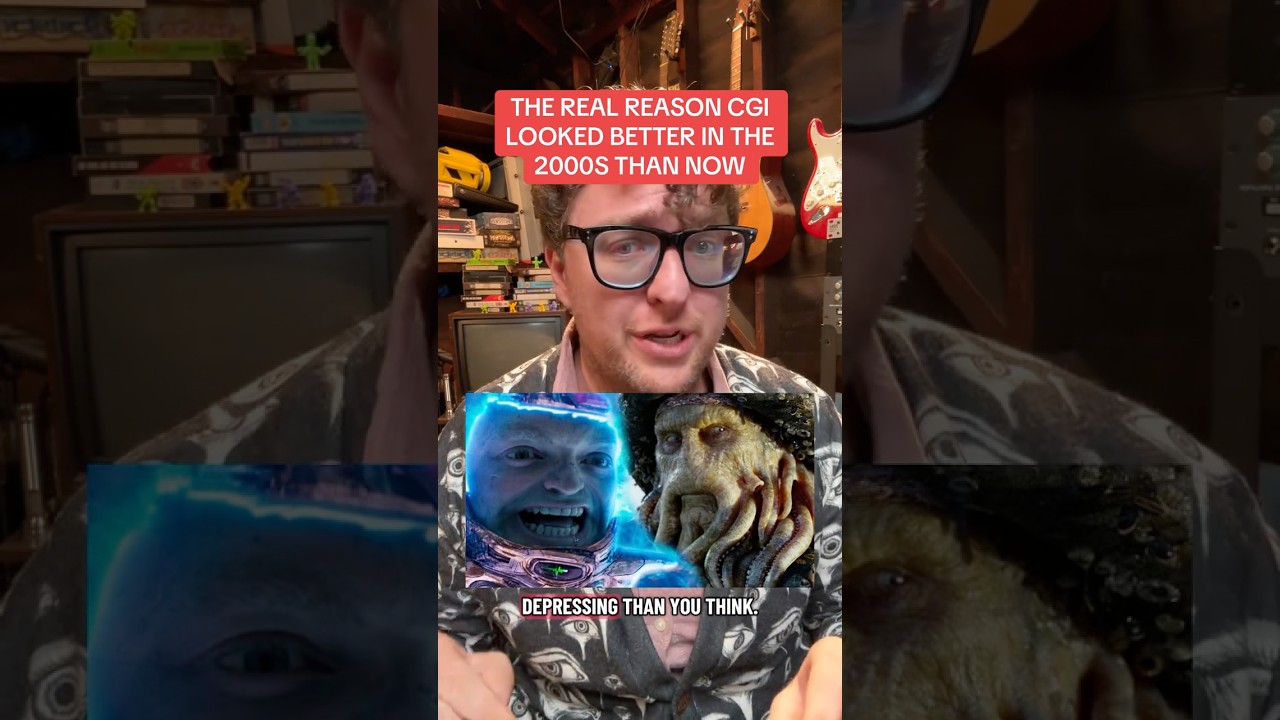 The real reason why CGI in the 2000s looked better than modern CGI #film #movies #2000s #cgi - YouTube