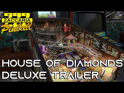 Zaccaria Pinball - House Of Diamonds Deluxe Trailer (Steam)