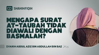Download lagu Mengapa Surat At-Taubah Tidak Diawali dengan Basmalah? - Syaikh Abdul Aziz bin Abdullah bin Baz mp3 Download lagu Mengapa Surat At-Taubah Tidak Diawali dengan Basmalah? - Syaikh Abdul Aziz bin Abdullah bin Baz mp3