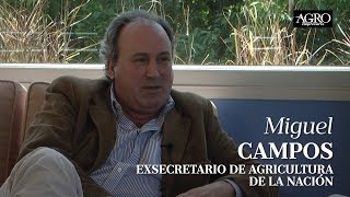 Miguel Campos - Exsecretario de Agricultura de la Nación