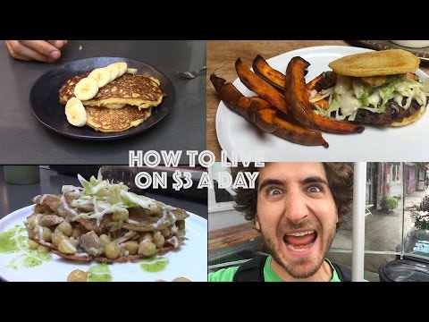 How To Live On $3 a Day | One Dollar Meals | Day One |