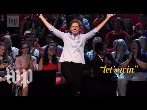 The Post's theater critic reviews Elizabeth Warren's campaign performance