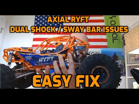 2021 Axial Ryft Dual Shock & Sway Bar Issue