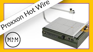 Proxxon Hot Wire Foam Cutter - unboxing & demo