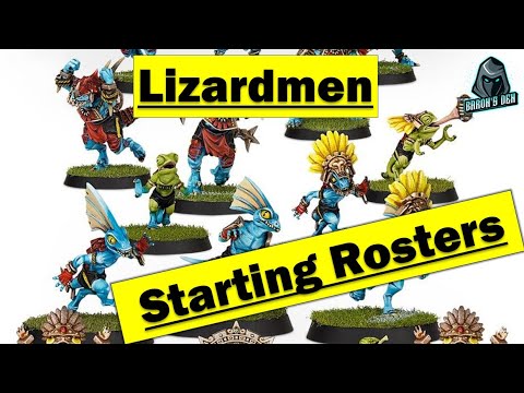Lizardmen Rosters - Blood Bowl Season 3