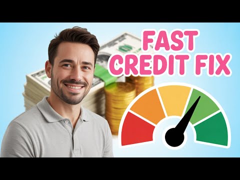 How to Fix a Bad Credit Score Fast