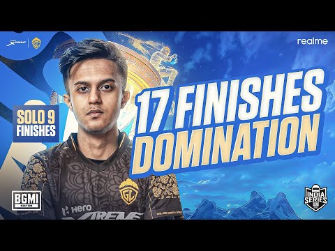 Solo 9 Kills | 17 Kills Domination in BGIS | GodLSIMP🍊| Team GodLike💛 | Qualified for BGIS Semis