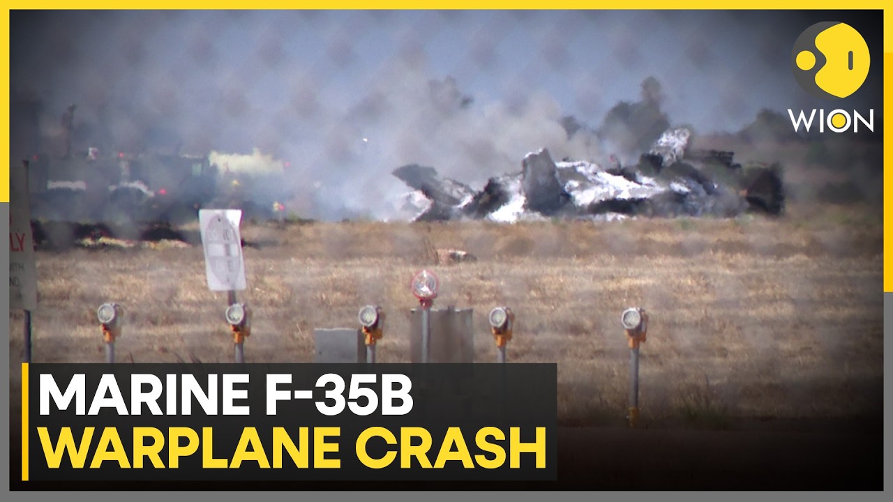 San Diego F-35B Crash: Military Launches Investigation Into F-35 Aviation Mishap | WION