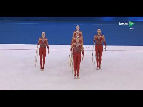 Group Team Ukraine 5 Hoops Final 33,350 BRONZE - World Cup Baku 2023