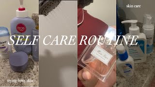 Self Care Routine | ft. fenty skin