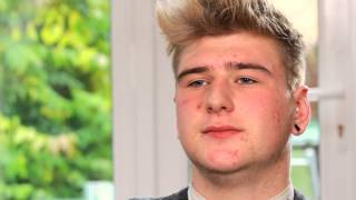 A 17 year old boy saves the life of his best friend after falling into an icy canal