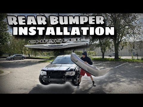HOW TO CHANGE REAR BUMPER ON A CHRYSLER 300
