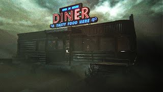 Night shift at a roadside diner..