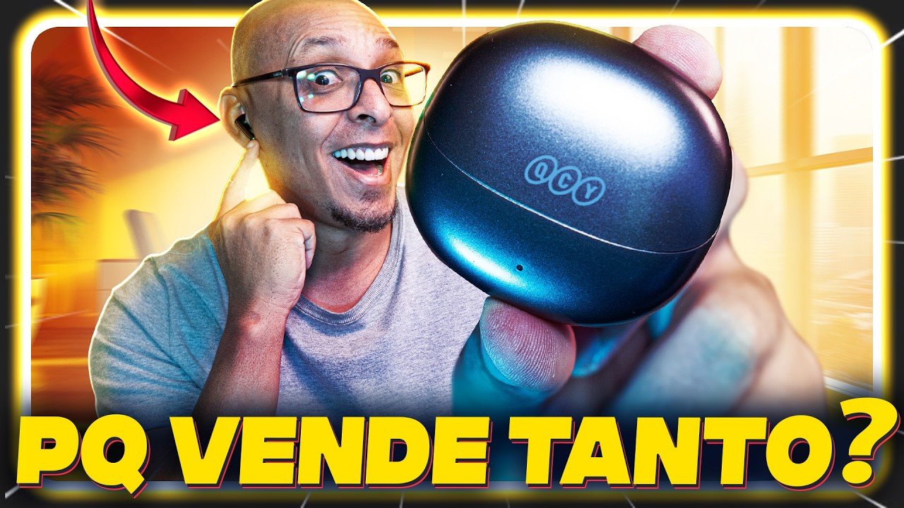 O fone de ouvido que tá TODO MUNDO FALANDO!  QCY MELOBUDS PRO, QCY HT08! é tudo isso?