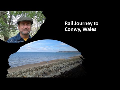 TRAIN Journey from Holyhead to Conwy Wales