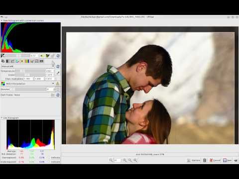 comment installer ufraw avec gimp