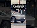 Tesla recalls over 46,000 Cybertrucks because stainless steel part can fall off #shorts