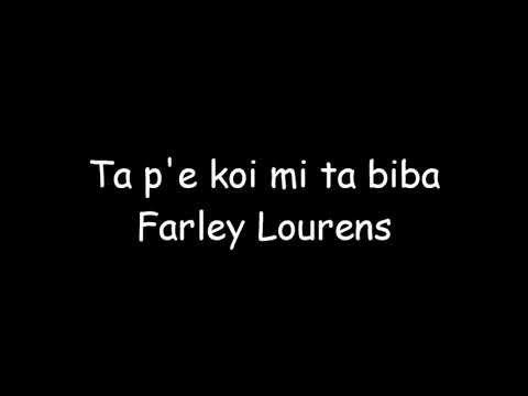 Ta p'e koi mi ta biba  - Farley Lourens (ERA, Festival di Tumba 2018)