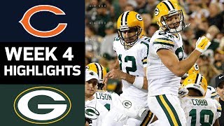 Bears vs. Packers | NFL Week 4 Game Highlights