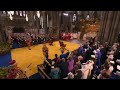 Archbishop Of Canterbury Crowns King Charles Lll Cries Of God Save The King Filled Westminster Abbey