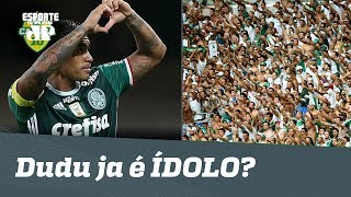 Dudu já é ídolo da torcida do Palmeiras?