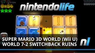 Super Mario 3D World (Wii U) World 7-2 Switchback Ruins