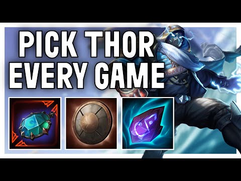 THIS GOD IS STILL RIDICULOUS - Thor Solo Ranked Conquest