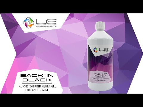 Back in Black Kunststoffpflege Auto | Focus on Liquid Elements