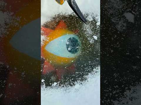 Found a Frozen Mr. Sun Under The Ice | INCREDIBOX SPRUNKI in REAL LIFE