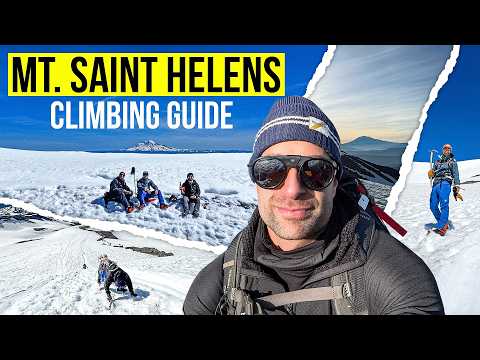 CLIMBING MOUNT ST. HELENS (Worm Flows Route) | Epic Volcano Hike