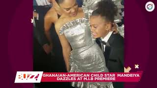 Ghanaian - American child star Mandeiya dazzles at premiere of \