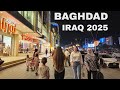 Baghdad Night Walk In Al Rowad Street Iraq 2025