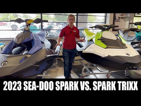 2023 SEA-DOO SPARK VS. SEA-DOO SPARK TRIXX!