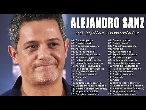 Las mejores canciones de ALEJANDRO SANZ | ALEJANDRO SANZ GRANDES EXITOS MIX Vol3