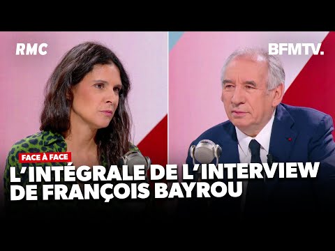 François Bayrou invité exceptionnel du Face à Face d'Apolline de Malherbe