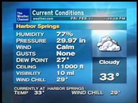Harbor Springs/Petoskey WeatherStar XL - February 17th, 2012 7:38 PM