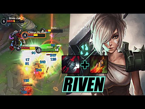 WILD RIFT RIVEN BARON LANE | HOW TO BEAT A GRANDMASTER PLAYER (BUILD & RUNES)