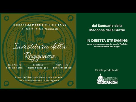 In diretta dal Santuario di Legnano messa e investitura contrada Sant’Ambrogio