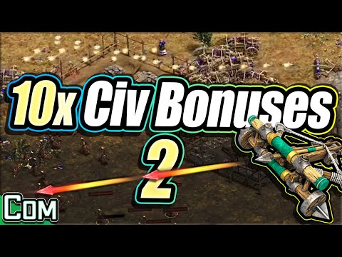 10x Civ Bonuses! #2